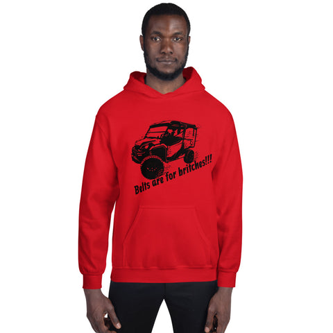 Honda Pioneer 1000 Belts are for Britches Unisex Hoodie